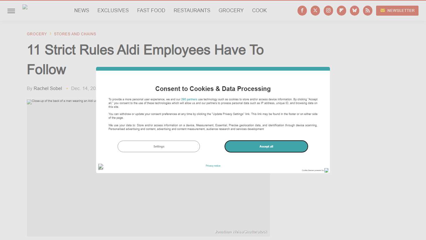 11 Strict Rules Aldi Employees Have To Follow
