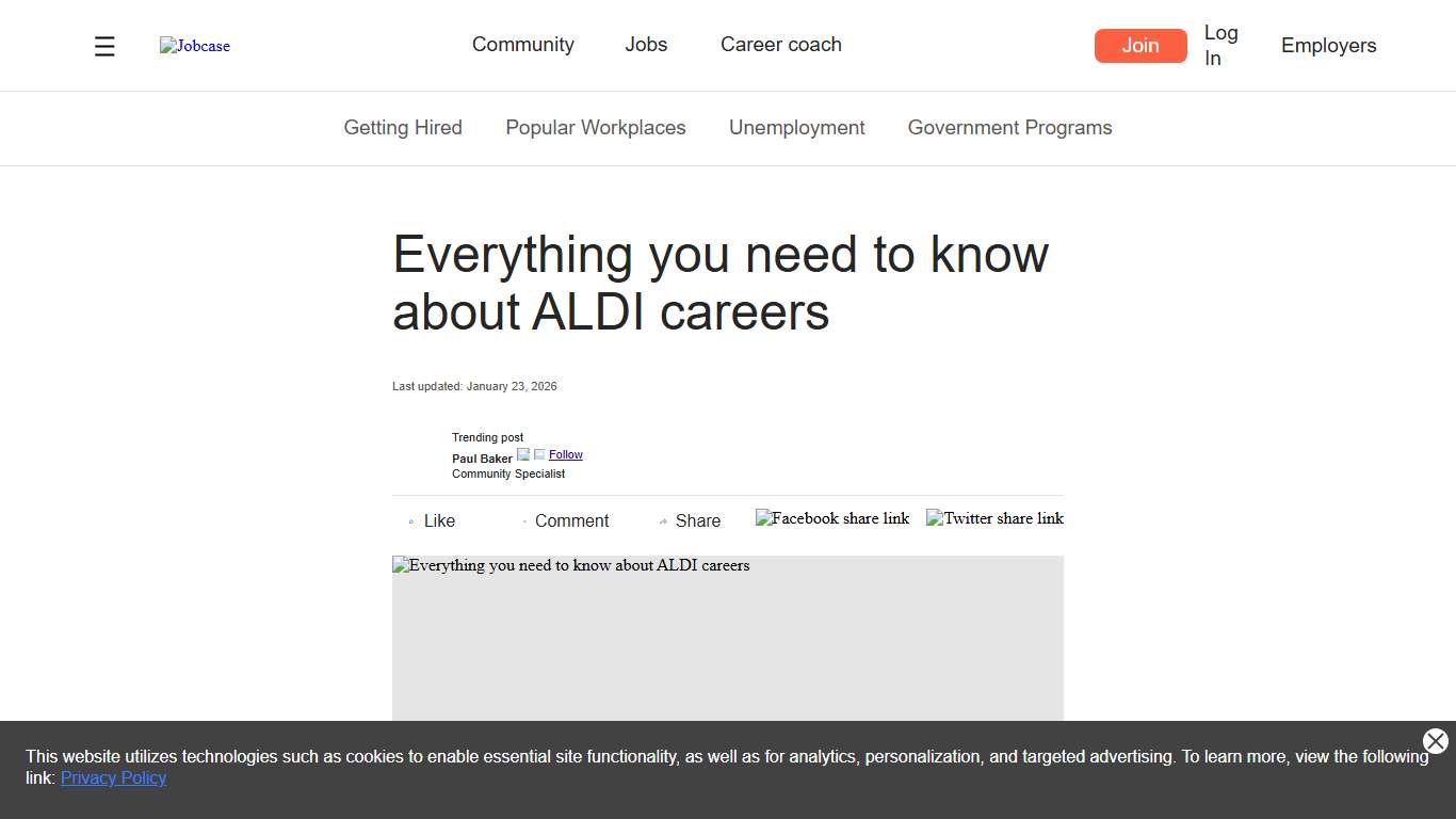 Everything you need to know about ALDI careers Jobcase
