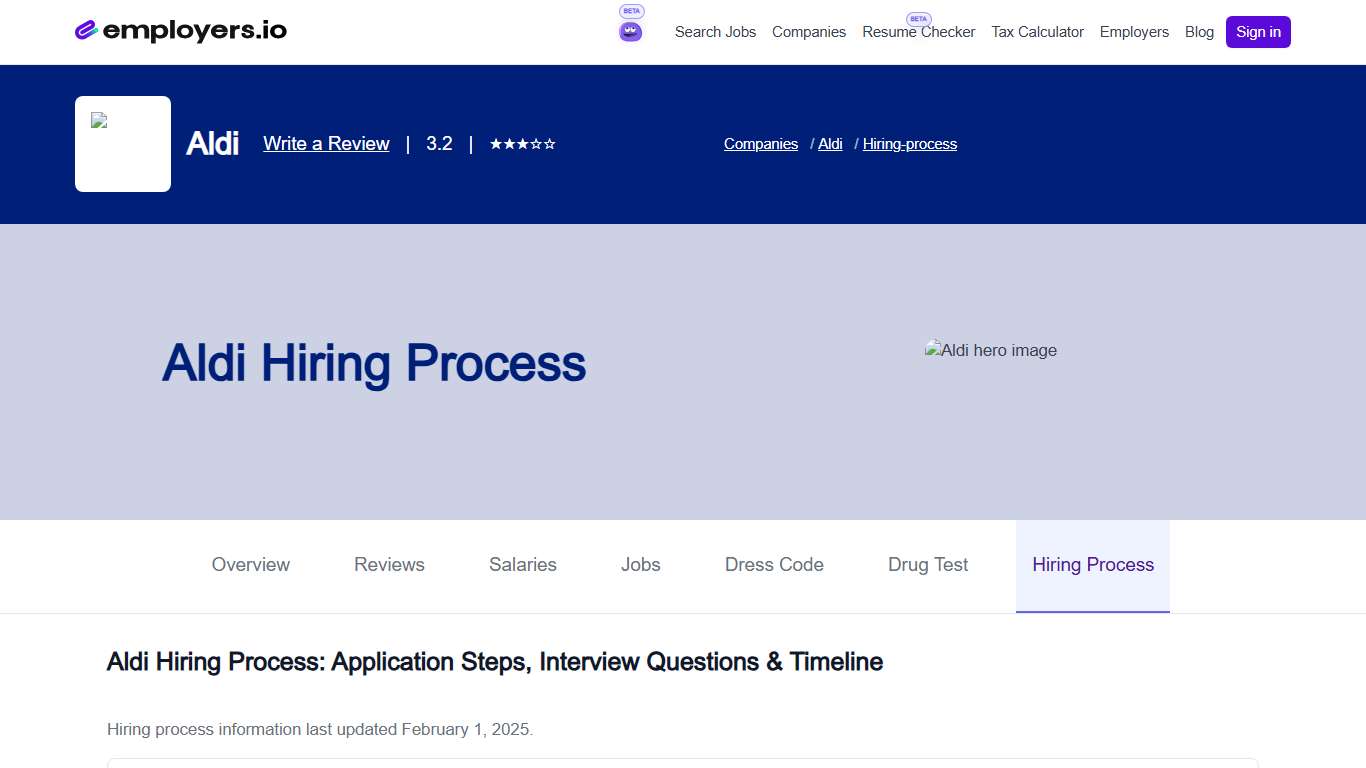 Aldi Hiring Process 2026: Application Steps, Interview Questions & Timeline